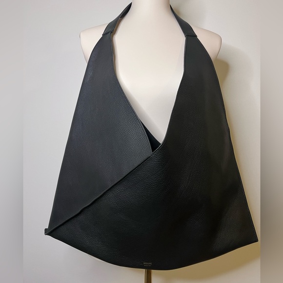 NWT Khaite Sara Leather Oversized Large Tote Black $2,400 - Picture 4 of 6